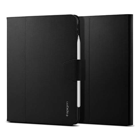Spigen puzdro Liquid Air Folio Case pre iPad Air 11" M1/M2/M3 – Black 