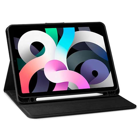 Spigen puzdro Liquid Air Folio Case pre iPad Air 11" M1/M2/M3 – Black 