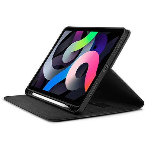 Spigen puzdro Liquid Air Folio Case pre iPad Air 11" M1/M2/M3 – Black 