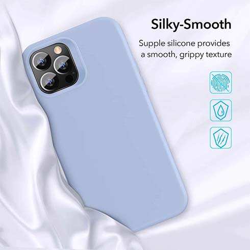 ESR kryt Cloud Soft Silicone Case pre iPhone 12/12 Pro - Purple 
