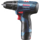 BOSCH Set GSR 120-LI, kufor + GLI 12V-300 