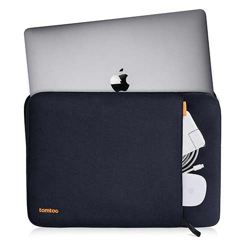 Tomtoc puzdro 360 Protective Sleeve pre Macbook Air 13" M1/M2/M3/M4 - Black Blue 
