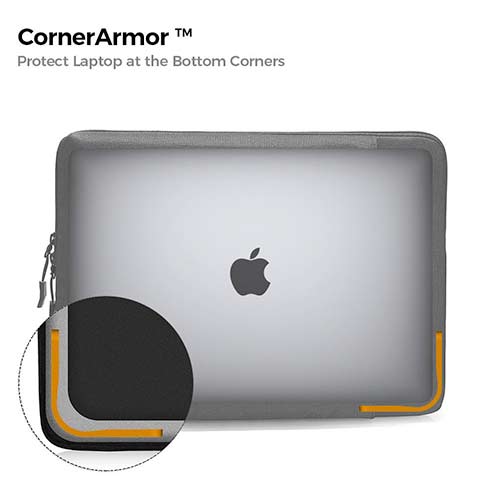 TomToc puzdro 360 Protective Sleeve pre Macbook Pro 16" M1/M2/M3/M4 - Black Blue 