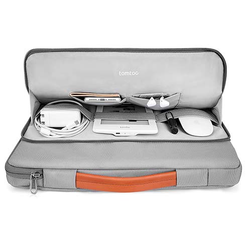 TomToc taška Versatile A14 pre Macbook Pro 16" M1/M2/M3 - Silver Gray
