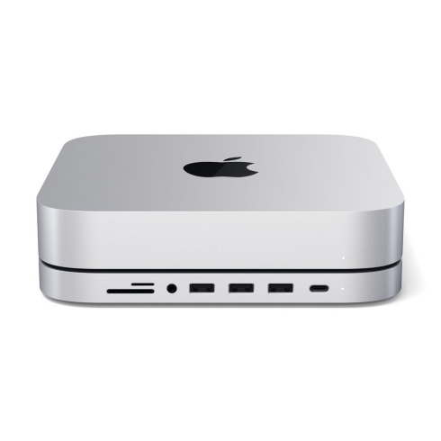 Satechi USB-C Aluminium Stand & Hub pre Mac Mini - Silver