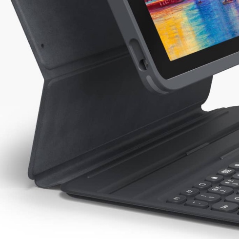 ZAGG klávesnica Pro Keys s podvietením pre iPad 10.2" CZ/SK - Black