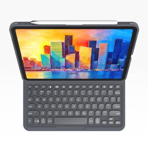 ZAGG klávesnica Pro Keys s podvietením pre iPad Air 10.9" Air 11" M2 M3 CZ SK - Black 