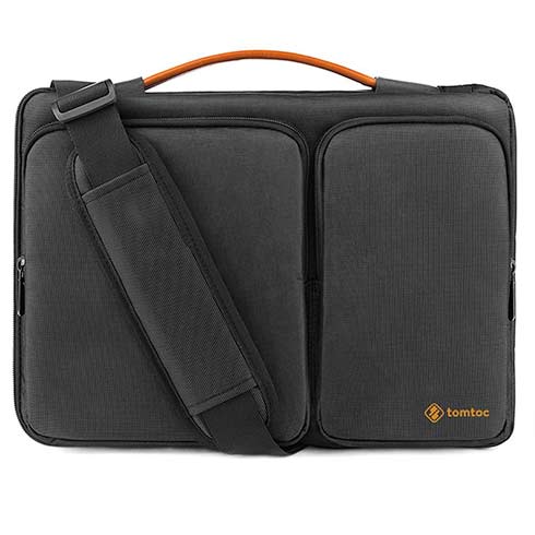 tomtoc Messenger - 16" MacBook Pro 2019, čierny 