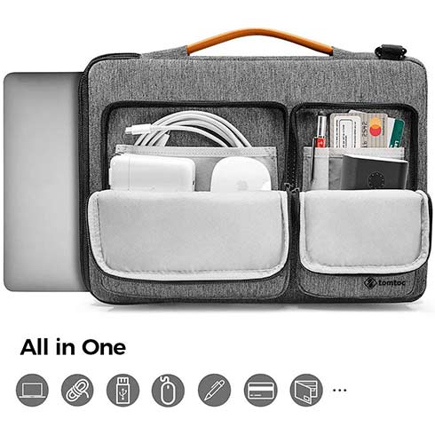 TomToc taška Versatile A42 pre Macbook Pro/Air 13" 2016-2020 - Gray