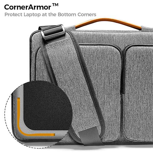 TomToc taška Versatile A42 pre Macbook Pro/Air 13" 2016-2020 - Gray 