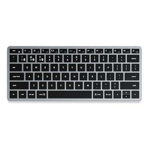 Satechi klávesnica Slim X1 Bluetooth Backlit Keyboard - Space Gray 