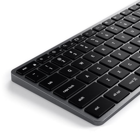 Satechi klávesnica Slim X3 Bluetooth Backlit Keyboard - Space Gray 