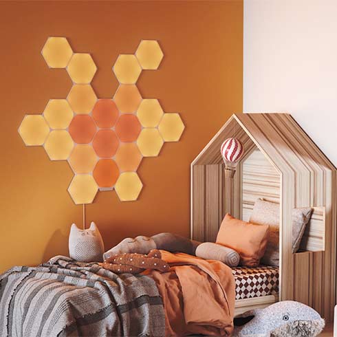 Nanoleaf Shapes Hexagons Starter Kit - 9 Panels 