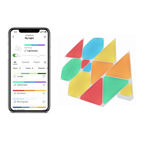 Nanoleaf Shapes Hexagons Starter Kit - 9 Panels 