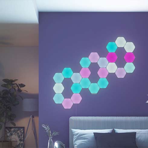 Nanoleaf Shapes Hexagons Starter Kit - 9 Panels 