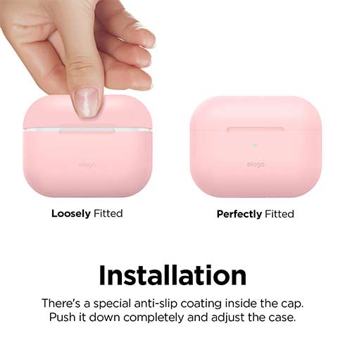 Elago Airpods Pro Silicone Case - Lovely Pink 