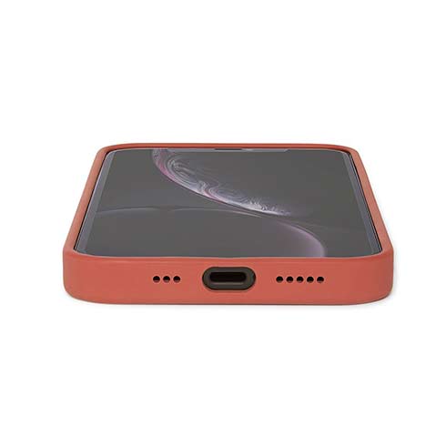 Decoded kryt Silicone Backcover MagSafe pre iPhone 12/12 Pro - Rust 