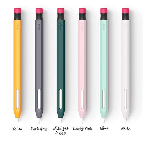 Elago kryt Classic Pencil Case pre Apple Pencil 2nd Gen & Pencil Pro - Dark Grey 