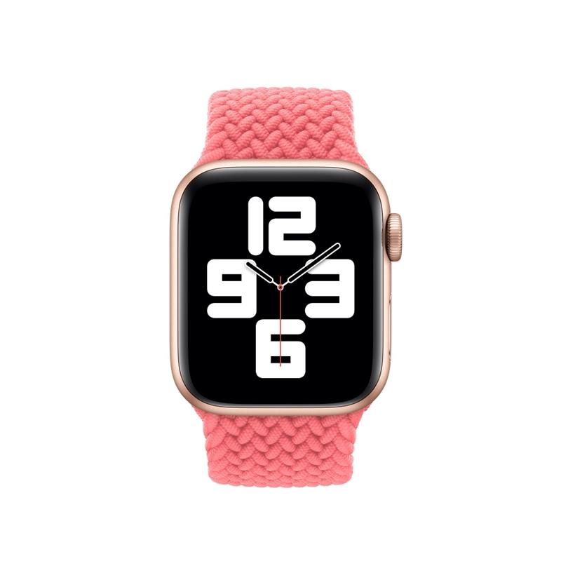 Innocent Braided Solo Loop Apple Watch Band 38/40mm Pink - M(144mm) 