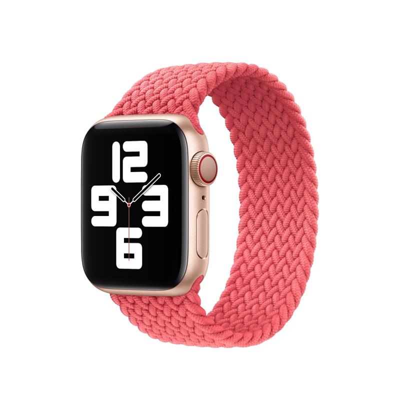 Innocent Braided Solo Loop Apple Watch Band 42/44mm Pink - M(160mm) 