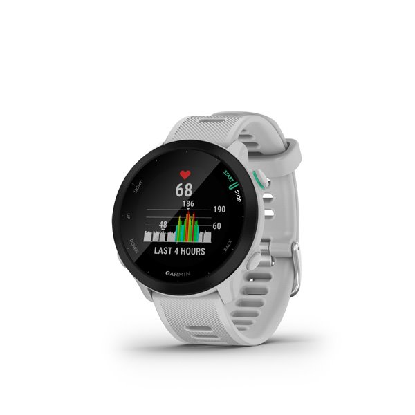 Garmin GPS sportovní hodinky Forerunner 55 White,  EU 