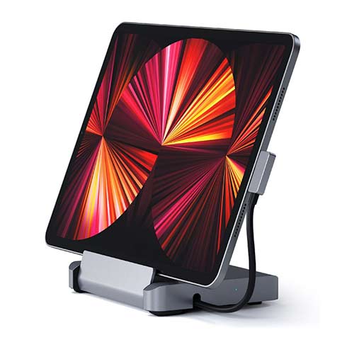 Satechi stojan Stand & Hub pre iPad Pro - Space Grey Aluminium  
