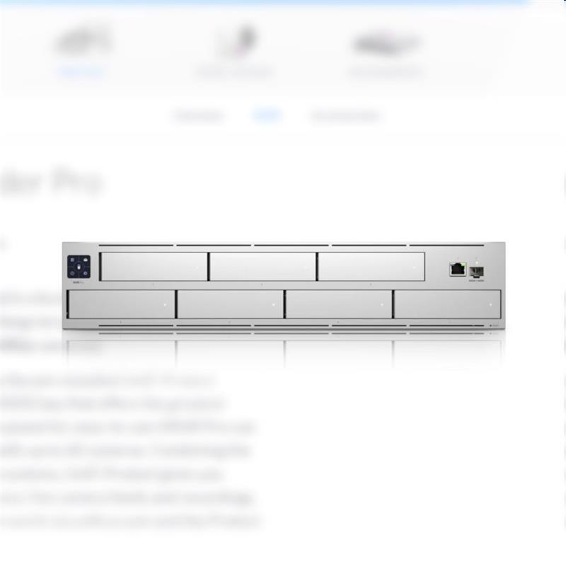 Ubiquiti UniFi Protect Network Video Recorder  Profesional  (7xHDD) 