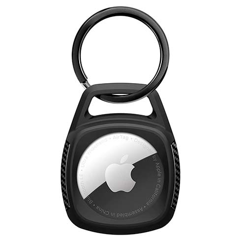 Spigen puzdro Rugged Armor Case pre AirTag - Black 