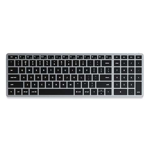 Satechi klávesnica Slim X2 Bluetooth Backlit Keyboard - Space Gray 