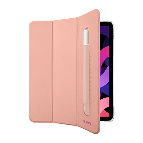 LAUT puzdro Huex Folio Case with Pencil Holder pre iPad Air 10.9" 2020/2022 - Rose Pink 