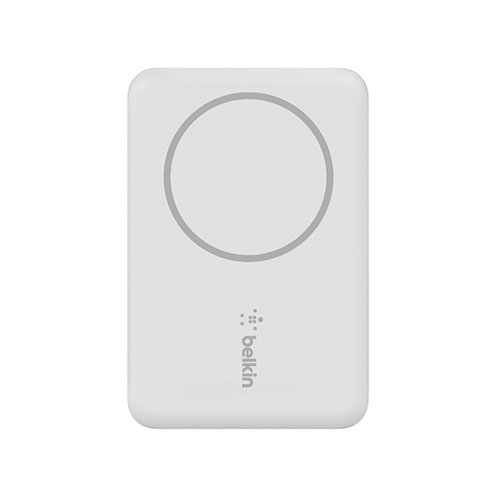 Belkin Boost Charge Magnetic Portable Wireless Charger 2.5K - White 