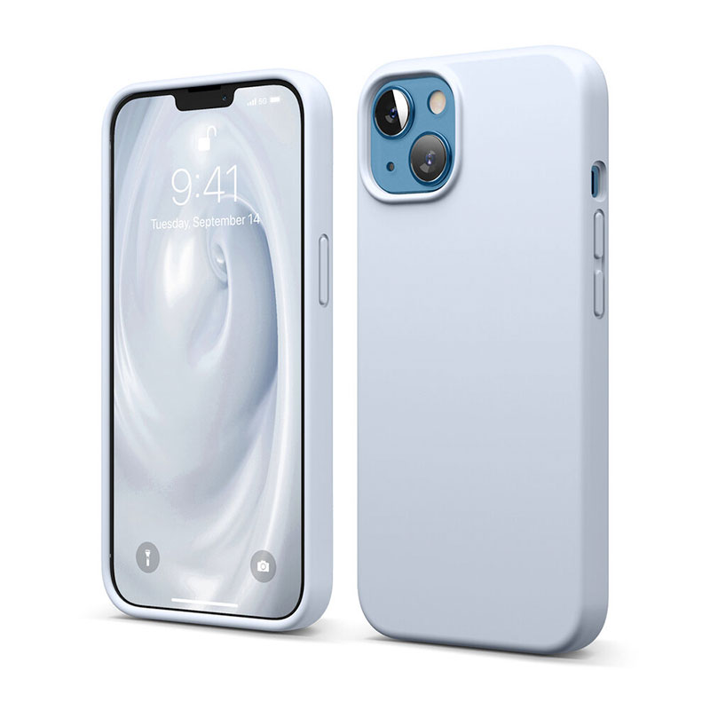 Elago kryt Silicone Case pre iPhone 13 - Light Blue 