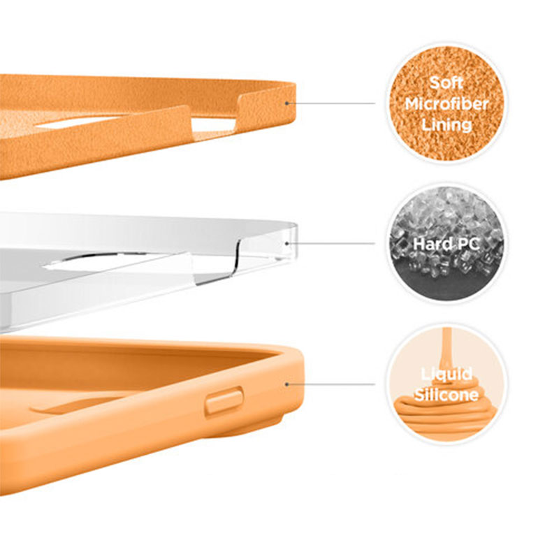 Elago kryt Silicone Case pre iPhone 13 - Orange 