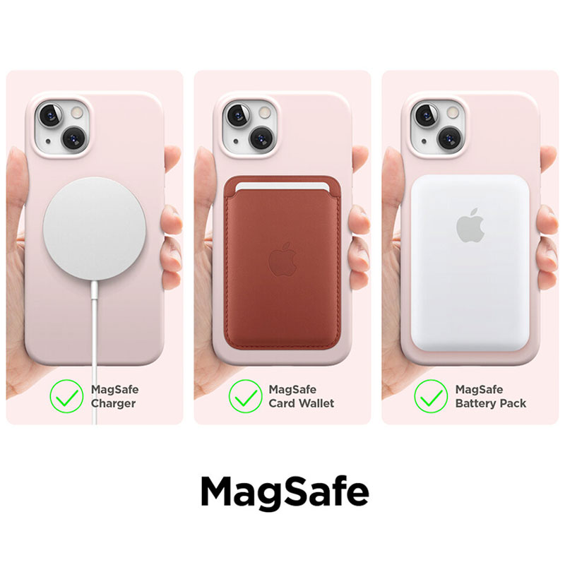 Elago kryt Silicone Case Magsafe pre iPhone 13 - Lovely Pink 