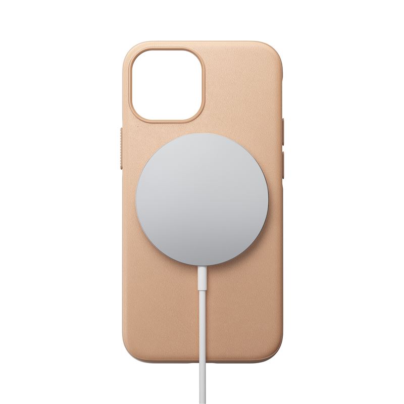 Nomad kryt Modern Leather Case Magsafe pre iPhone 13 mini - Natural
