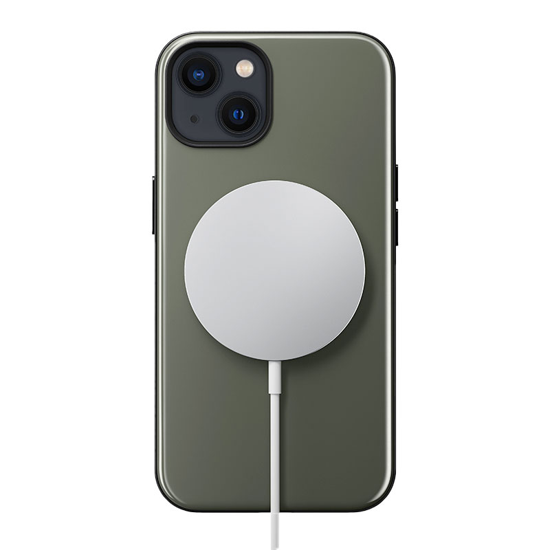 Nomad kryt Sport Case Magsafe pre iPhone 13 - Ash Green 