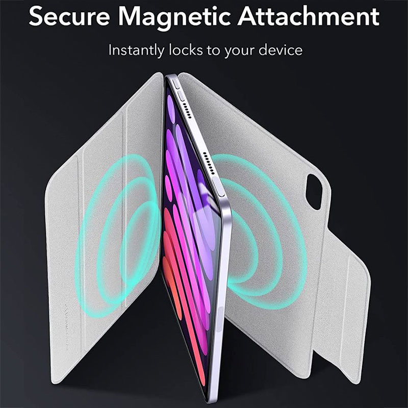 ESR puzdro Rebound Magnetic Case pre iPad mini 8.3" 2021/2024 - Silver 