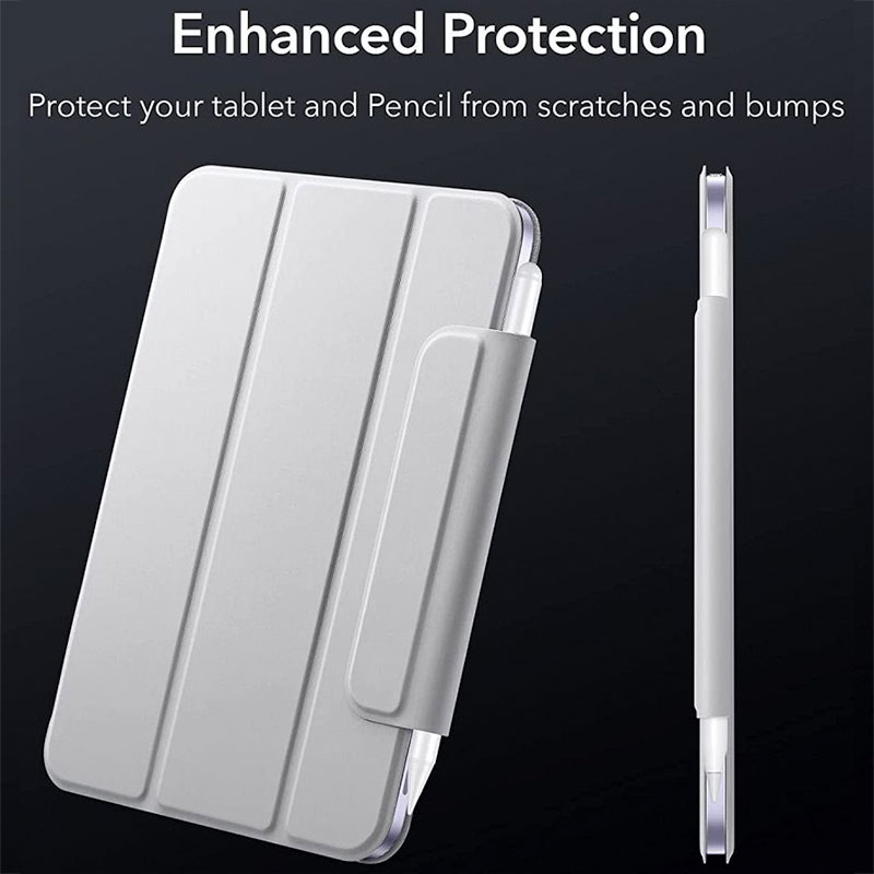 ESR puzdro Rebound Magnetic Case pre iPad mini 8.3" 2021/2024 - Silver 