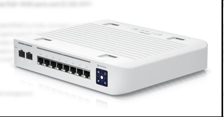 Ubiquiti UniFi switch Gen2 USW-Enterprise-8-PoE  Layer3  8x 2,5Gbps + 2x SFP+   POE/POE+ (120W) 