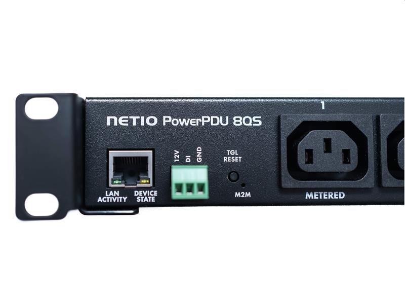 NETIO PowerPDU 8QS 1U rackmount 