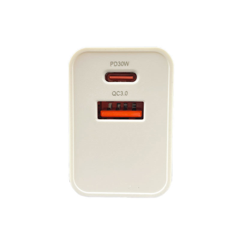 Devia sieťová nabíjačka Smart series PD&QC Quick Charger 30W - White 
