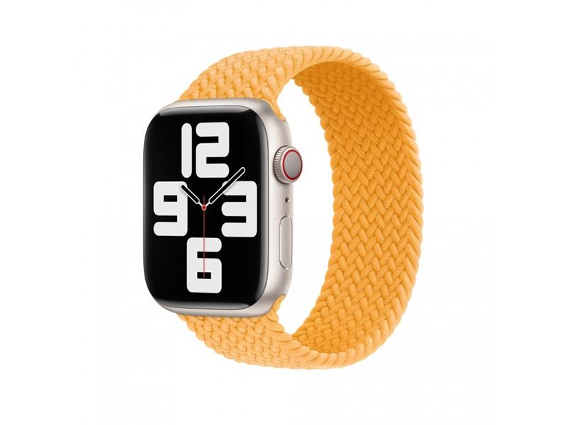 Innocent Braided Solo Loop Apple Watch Band 38/40mm Yellow - M(144mm) 