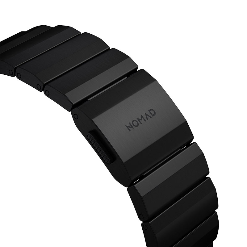 Nomad remienok pre Apple Watch 44-49 mm - Titanium Band/Black Hardware 