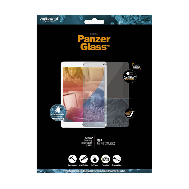 PanzerGlass ochranné sklo Friendly Case Camslider AB pre iPad 10.2" 