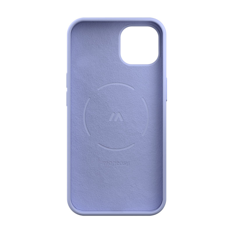 SwitchEasy kryt MagSkin Magnetic Silicone Case pre iPhone 13 - Lilac 