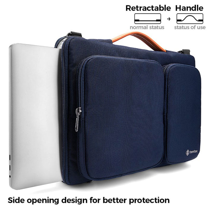 TomToc taška Versatile A42 pre Macbook Pro 14" M1/M2/M3 - Dark Blue 