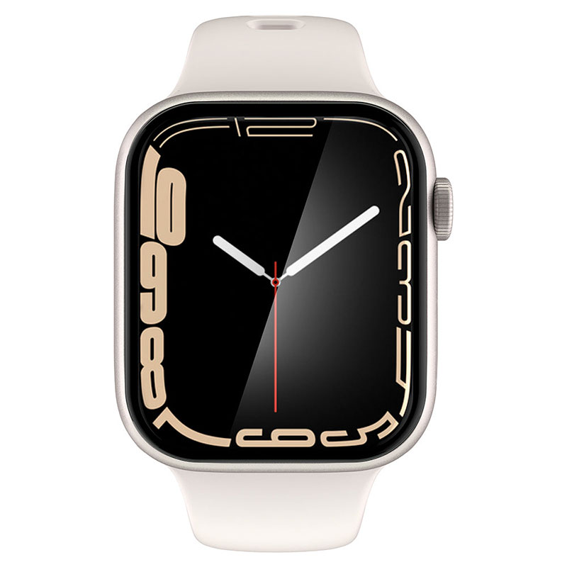 Spigen ochranné sklo Pro Flex pre Apple Watch 7/8 41mm - Clear 