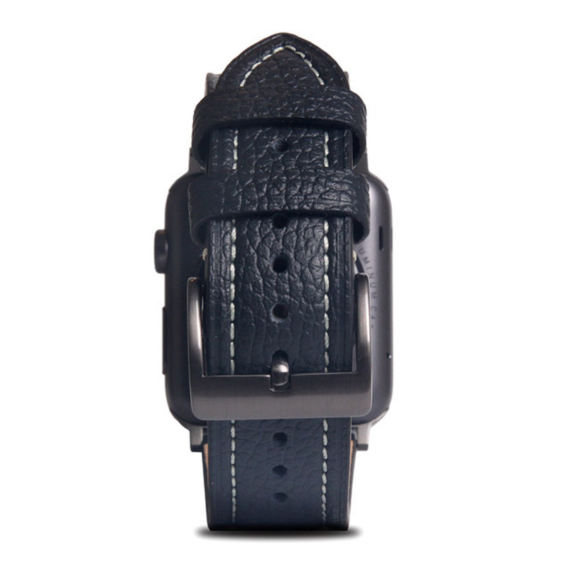 SLG Design remienok D8 Edition pre Apple Watch 42/44/45mm - Black Blue 