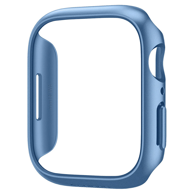 Spigen kryt Thin Fit pre Apple Watch 7/8 41mm - Metallic Blue 
