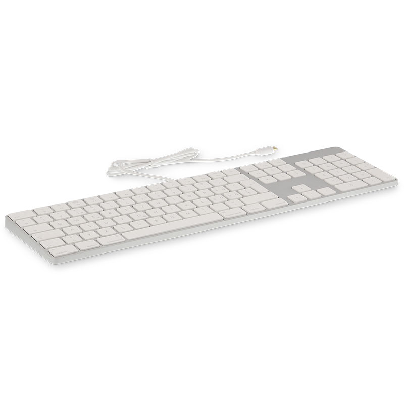 LMP klávesnica Wired USB-C Numeric Keyboard SK layout - Silver Aluminium 